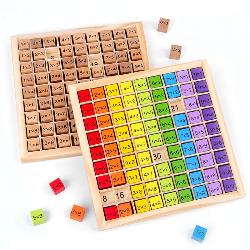 Colorful Math Building Blocks