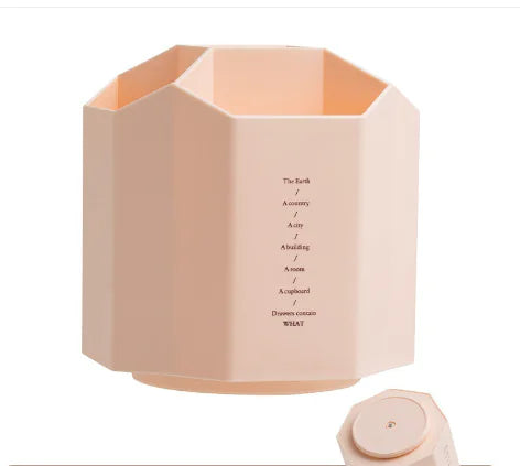 Elegant Rotating Desk Organizer