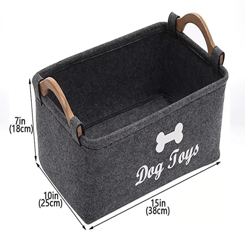 Felt Pet Supply Organizer
