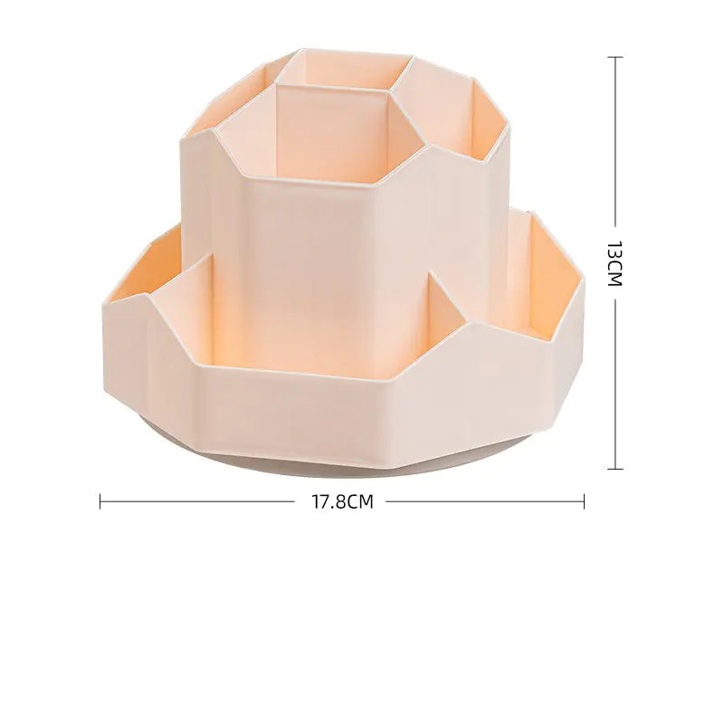 Elegant Rotating Desk Organizer