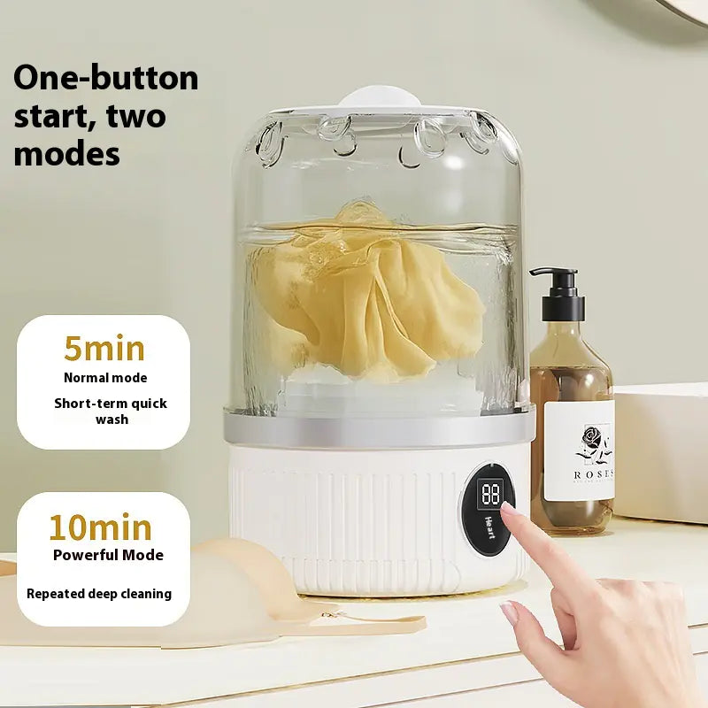 Compact Mobile Laundry Device
