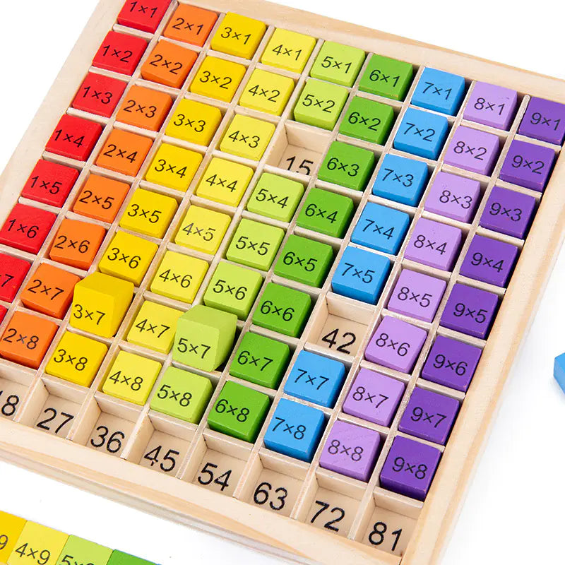 Colorful Math Building Blocks
