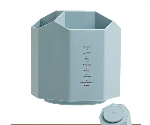 Elegant Rotating Desk Organizer