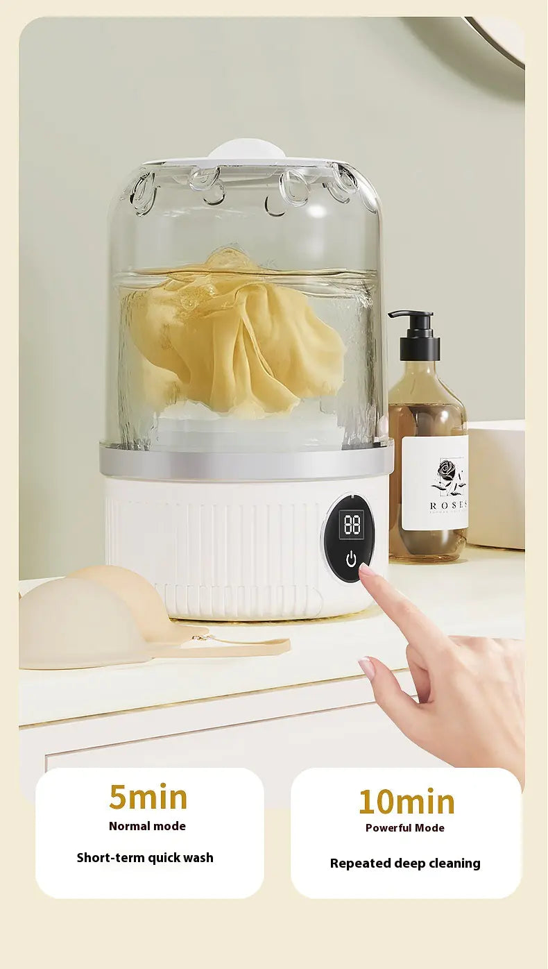 Compact Mobile Laundry Device